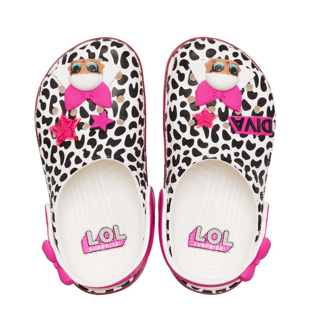 Žabky Crocs Crocs Kid's L.O.L. Surprise Diva Classic Clog 209465-100 - různobarevné