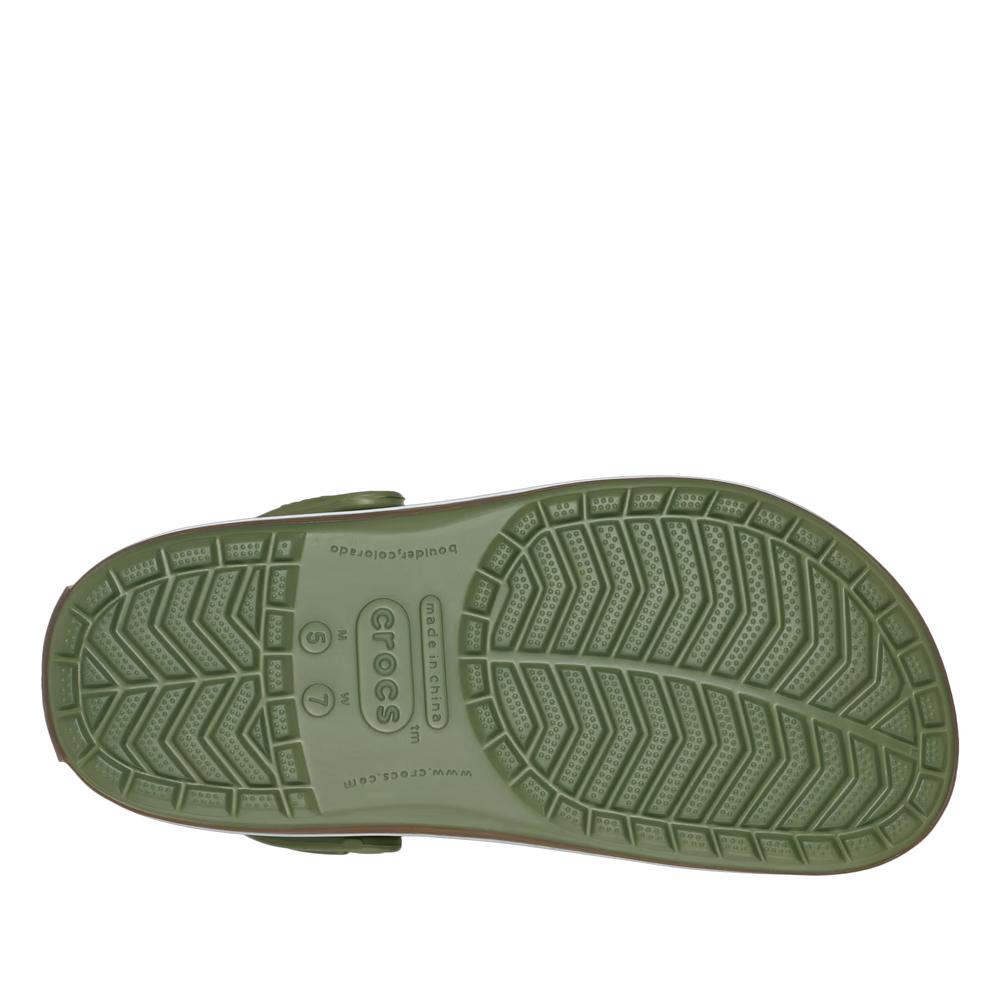 Žabky pánské Crocs Crocband Gum Clog 212756-3BX - zelené