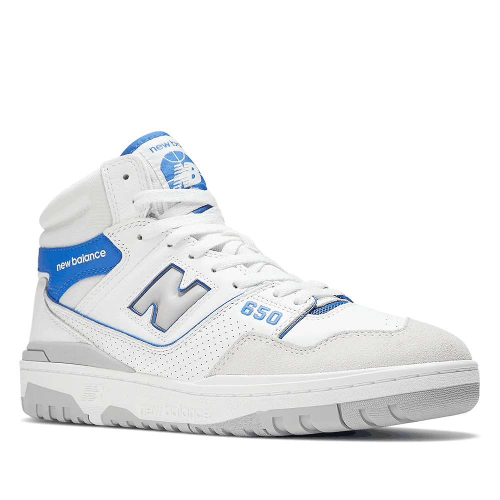 Unisex boty New Balance BB650RWI – bílé