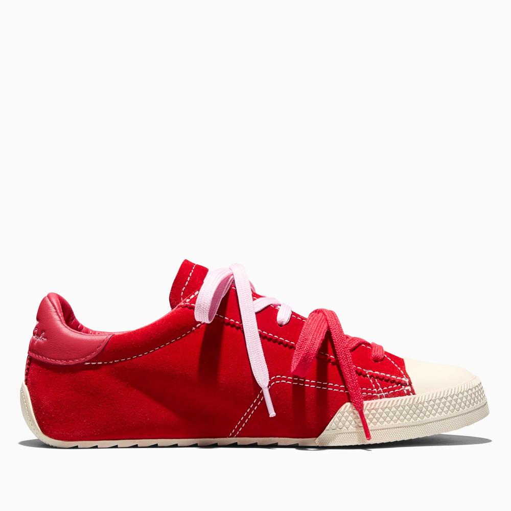 Unisex boty Converse Chuck Taylor Lo A17859C - červené