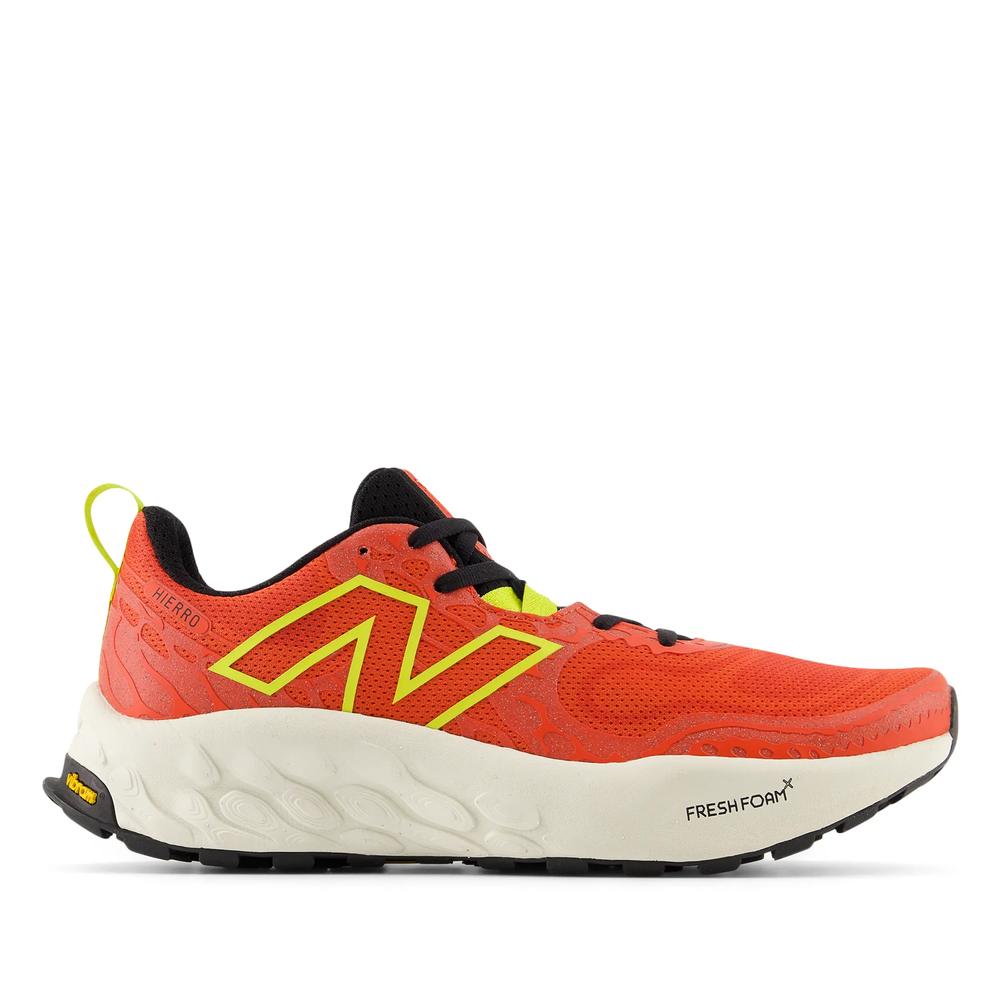 Pánské boty New Balance Fresh Foam X Hierro v8 MTHIERR8 - oranžové
