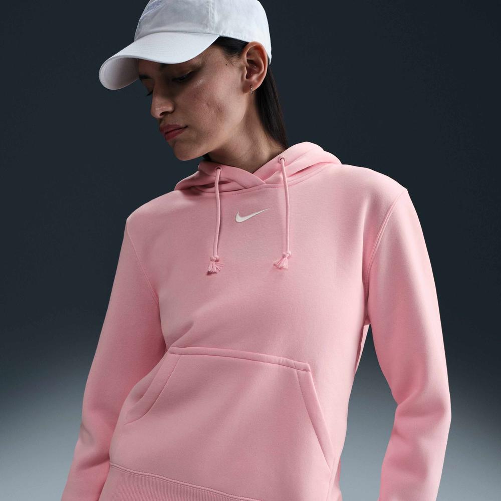 Mikina dámské Nike Sportswear Phoenix Fleece HF6839-690 - růžové