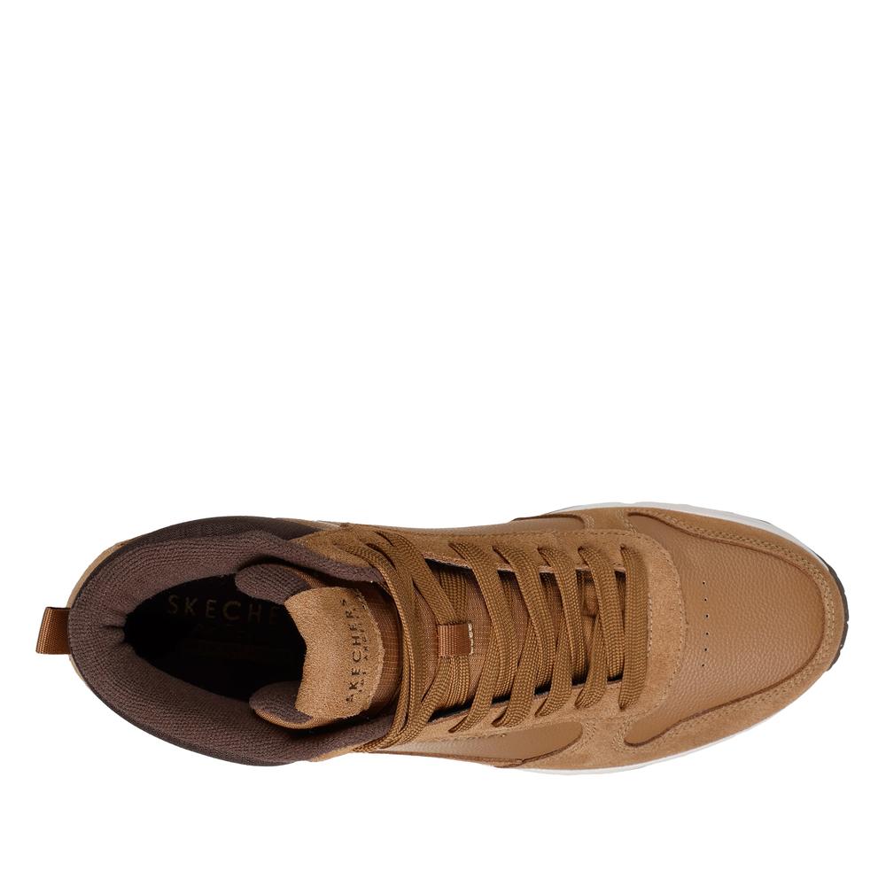 Pánské boty Skechers Uno Stand High 183013WSK - hnědé