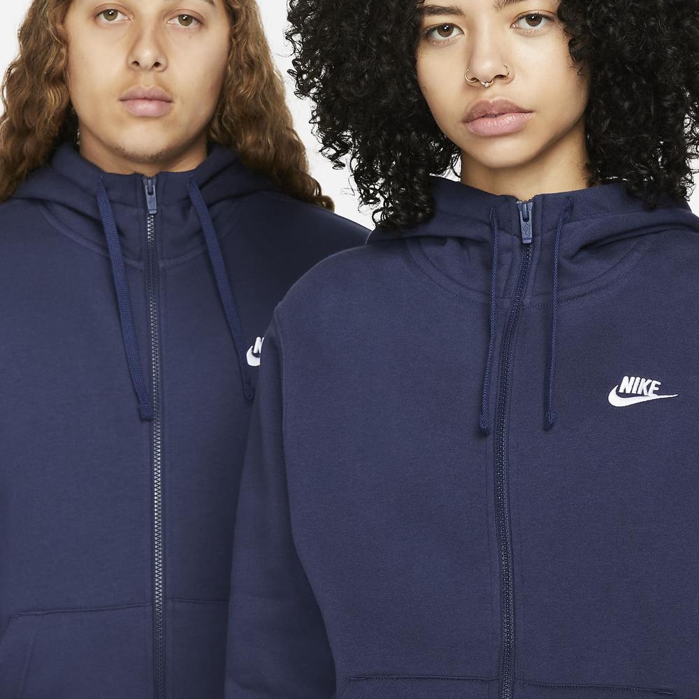 Mikina Nike NSW Club Fleece BV2645-410 - tmavě modrě