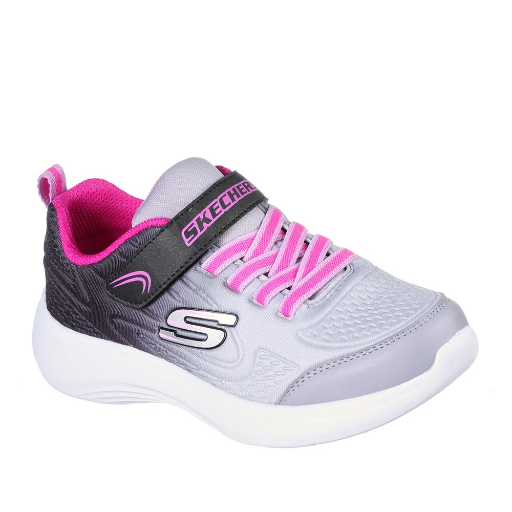 Dětské boty Skechers Selectors Sweet Swirl 302474LBKMT - šedivé