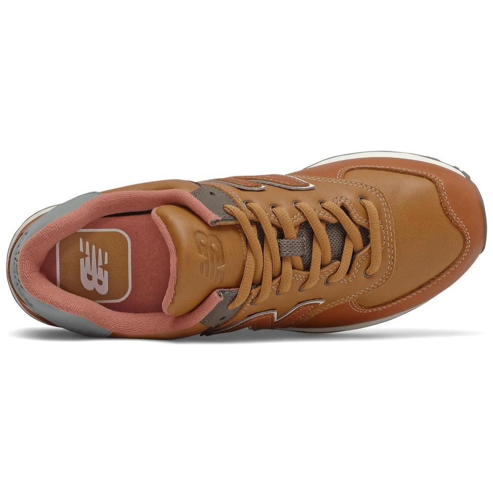 Boty pánské New Balance ML574OMA - hnedé