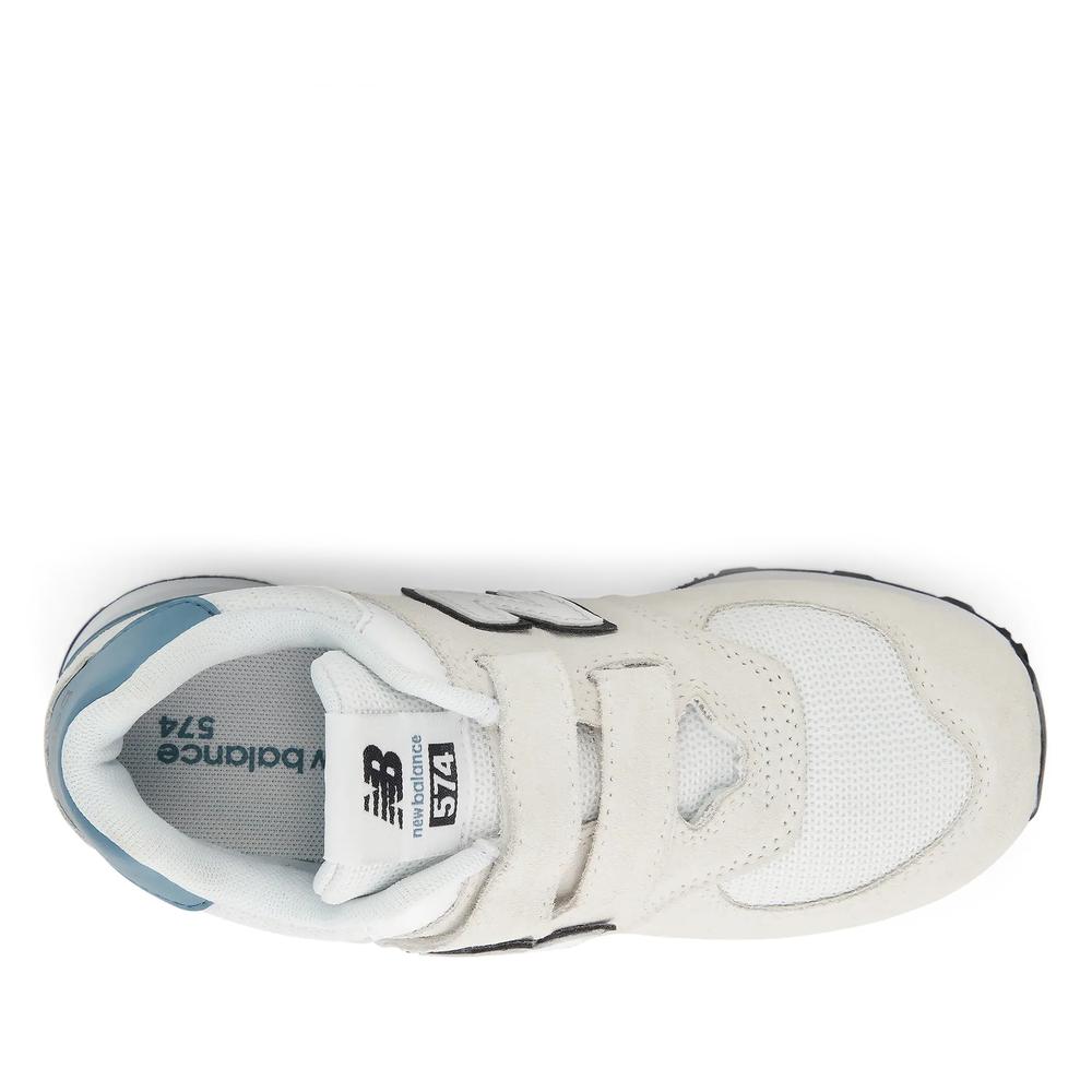 Dětské boty New Balance P5746WH - béžové