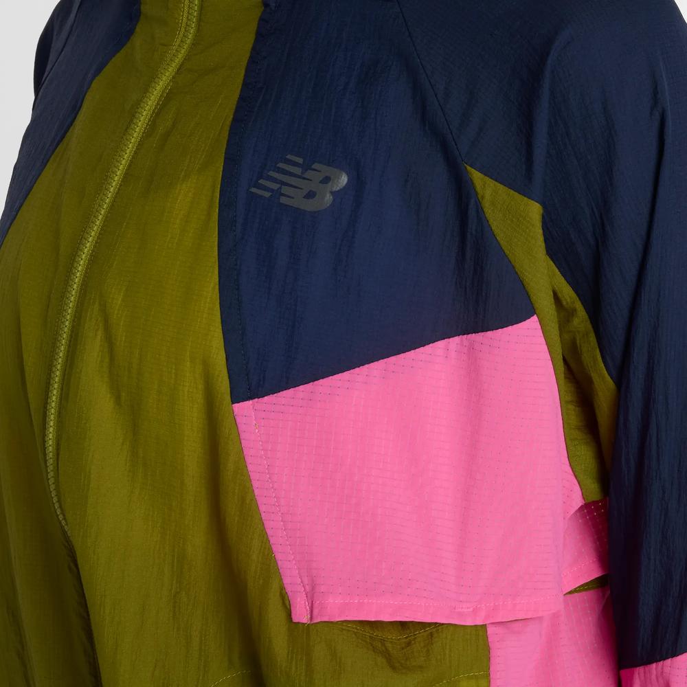 Dámská bunda New Balance WJ61J326AAN - zelené