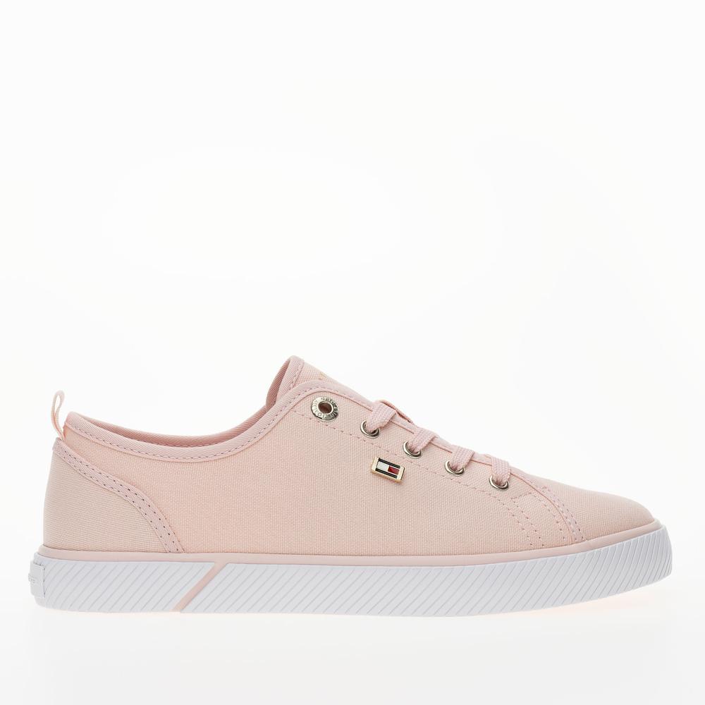 Boty Tommy Hilfiger Vulc Canvas FW0FW08063-TJQ - růžové