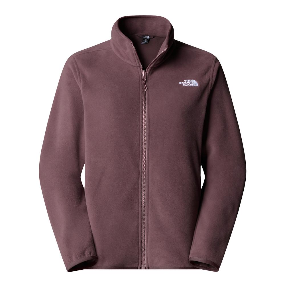 Dámská blúza The North Face 100 Glacier Full-Zip Fleece 0A8D2FBQ71 - bordové
