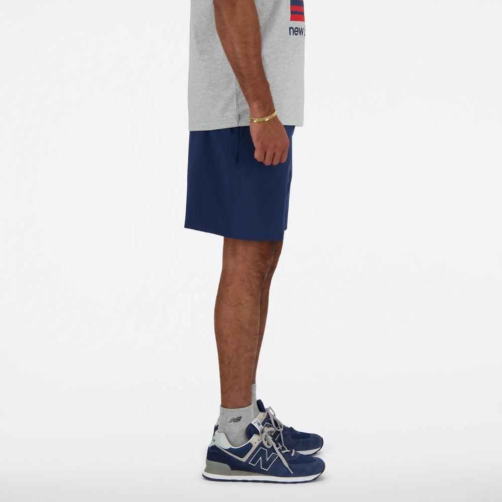 Pánské šortky New Balance MS41232NNY - tmavě modrě