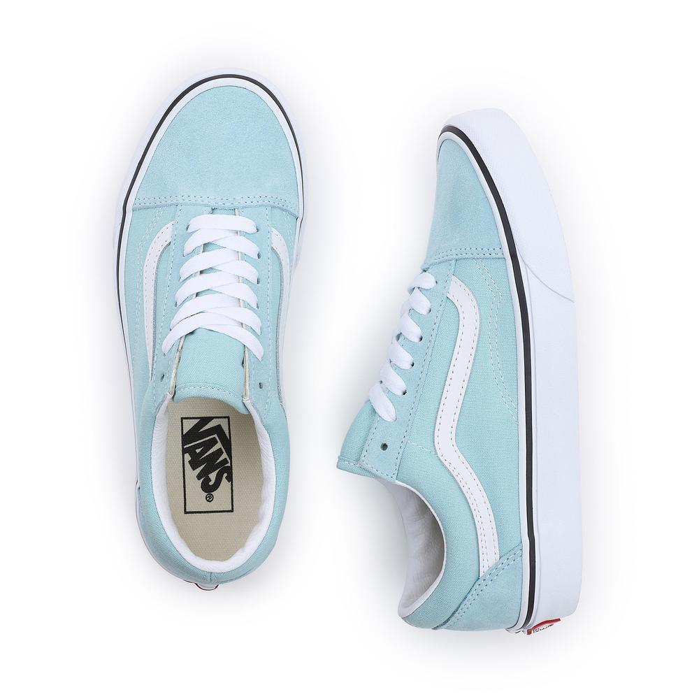 Boty Vans Color Theory Old Skool VN0007NTH7O1 - modré