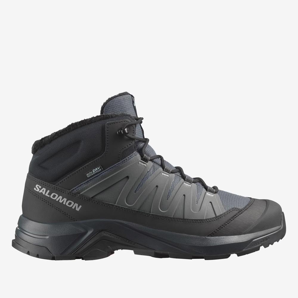 Pánské boty Salomon X-Adventure Coldrush Waterproof L47856000 - černé