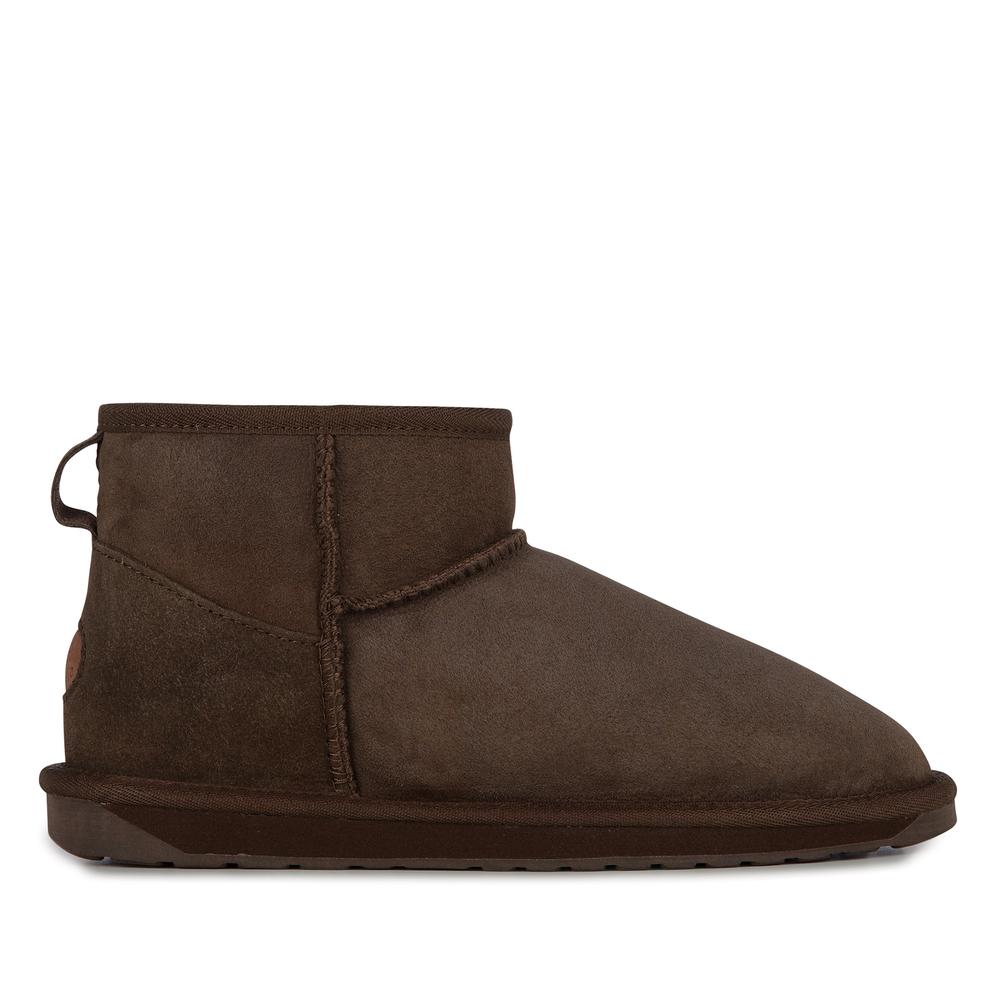 Boty Emu Australia Stinger Micro W10937CHOC - hnědé
