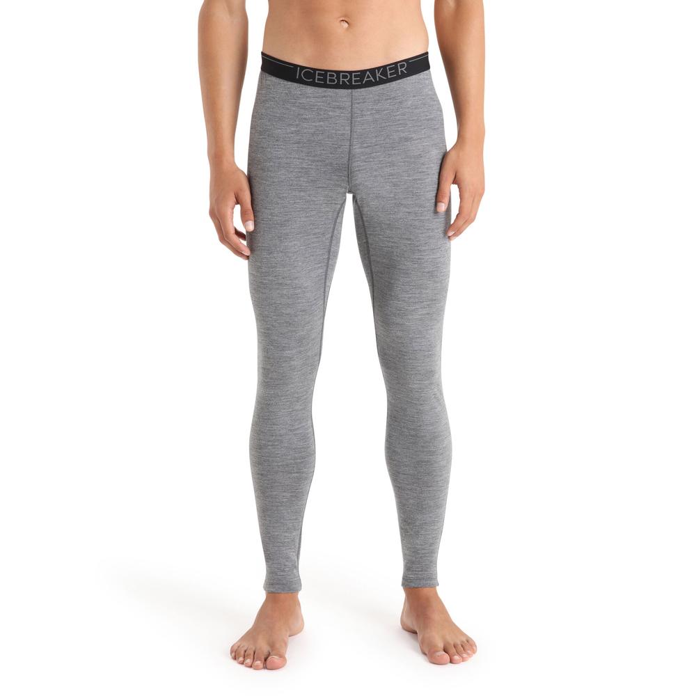 Legíny Icebreaker Merino 200 Oasis Thermal 1043690131 - šedivé