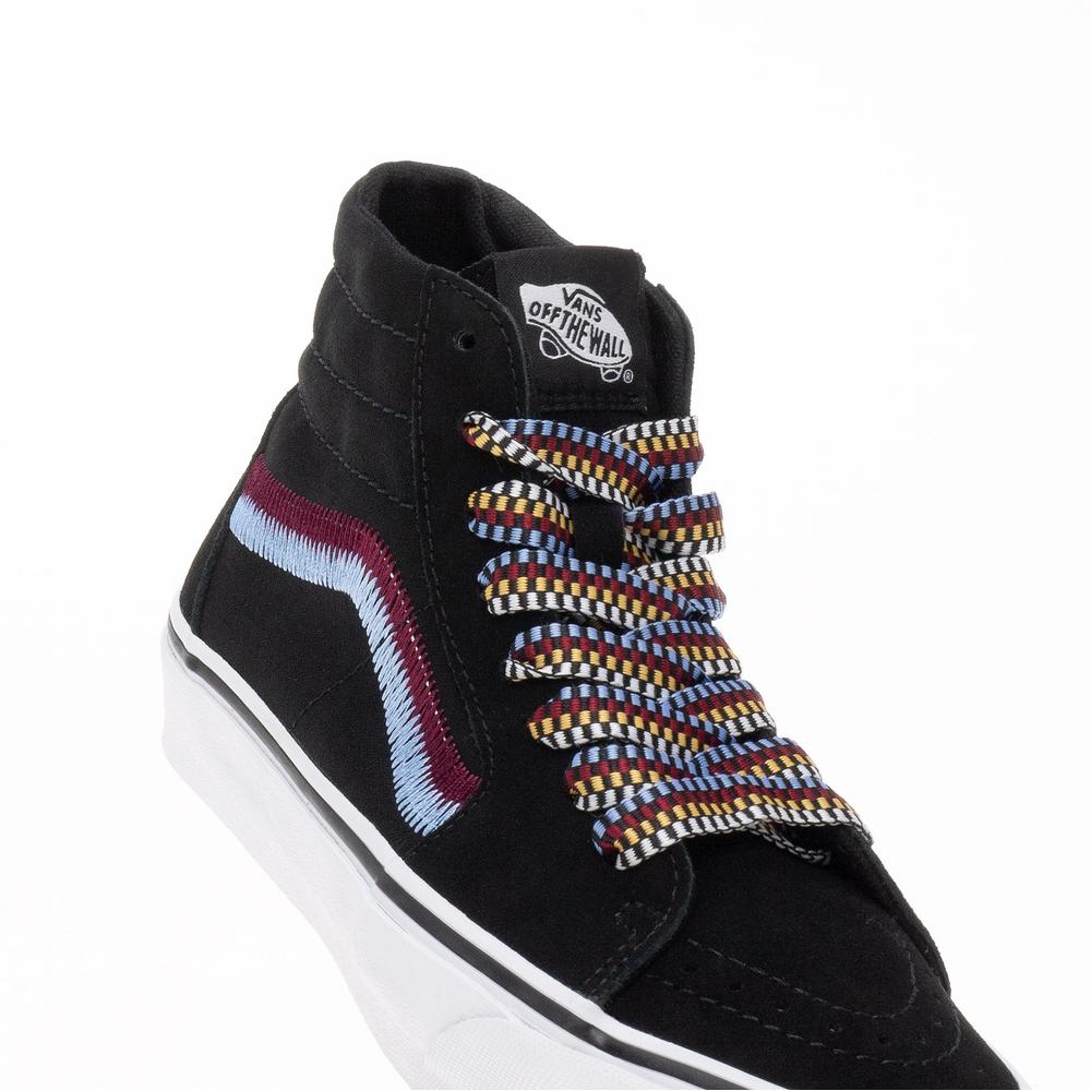 Boty Vans Sk8-Hi Tapered Embroidery VN0009QPBMA1 - černé