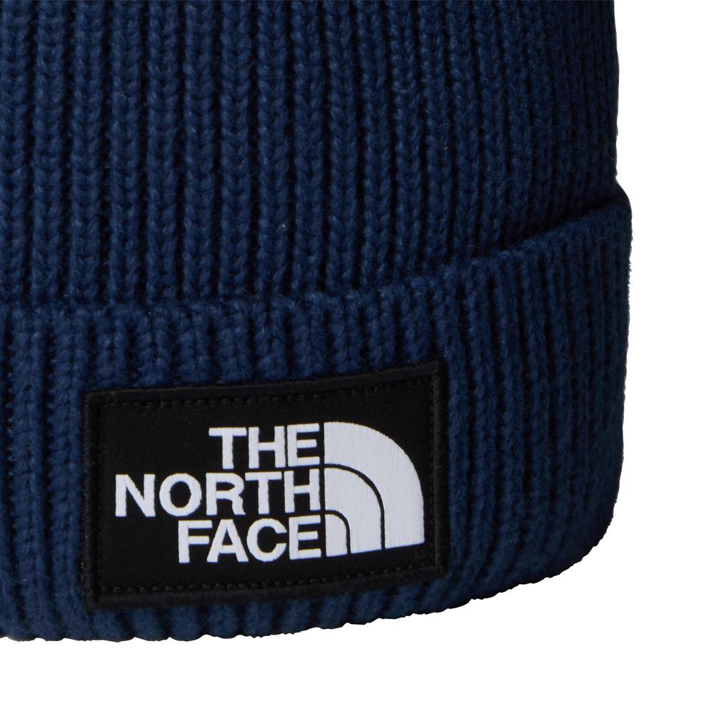 Unisex Čepice The North Face Logo Box Cuffed Beanie 0A8CHF8K21 - tmavě modrě