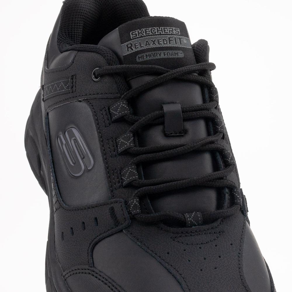 Boty pánské Skechers Oak Canyon Redwick 51896BBK - černé