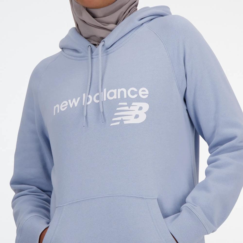 Dámská mikina New Balance WT03810LAY – fialové