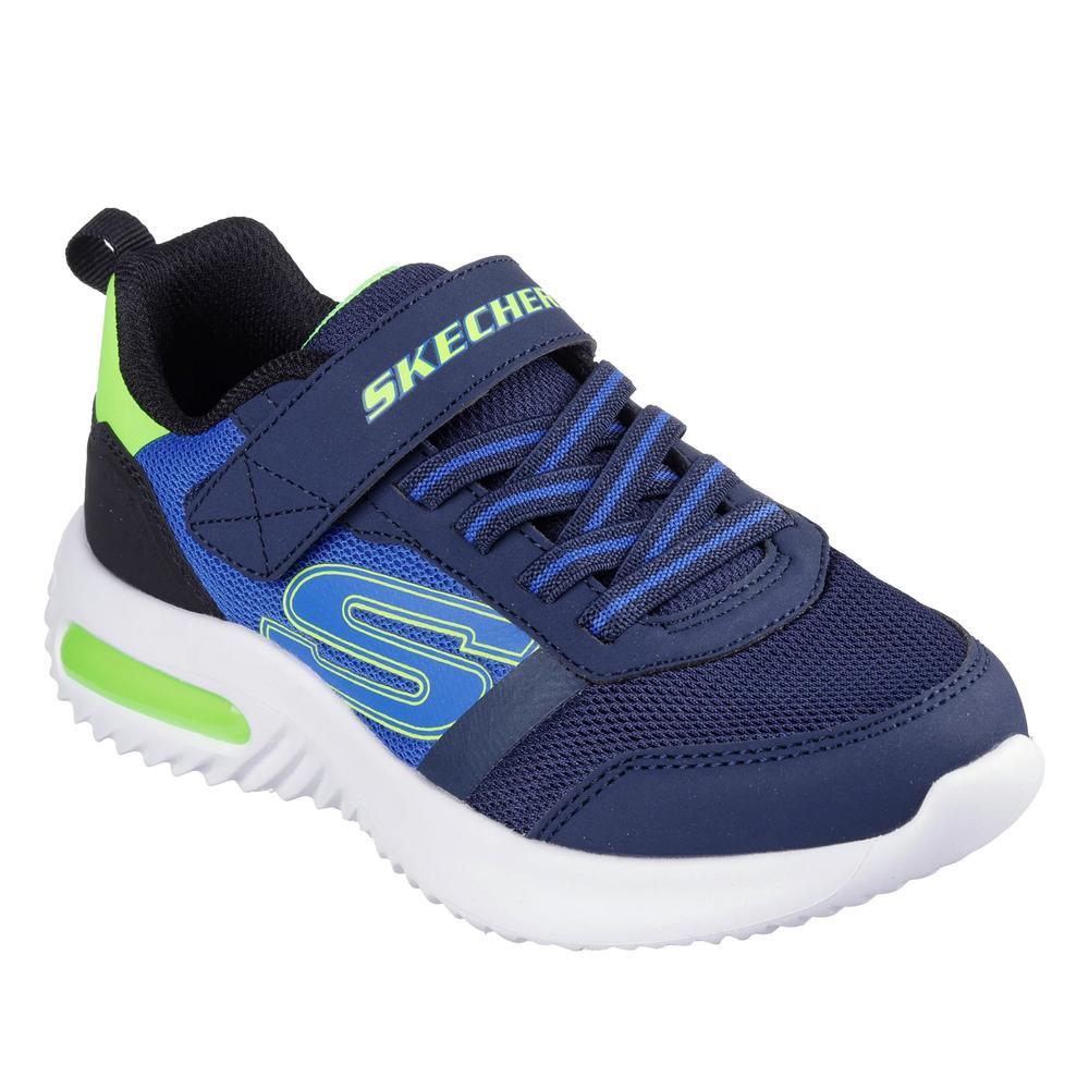 Dětské boty Skechers Bounder Tech Ultravoid 403723LNVLM - tmavě modrě