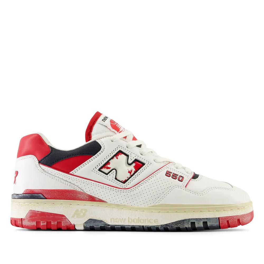 Unisex boty New Balance BB550VGA - bílé