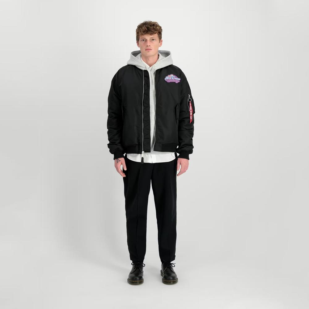 Bunda Alpha Industries MA-1 Candy Crew 14814003 - černé