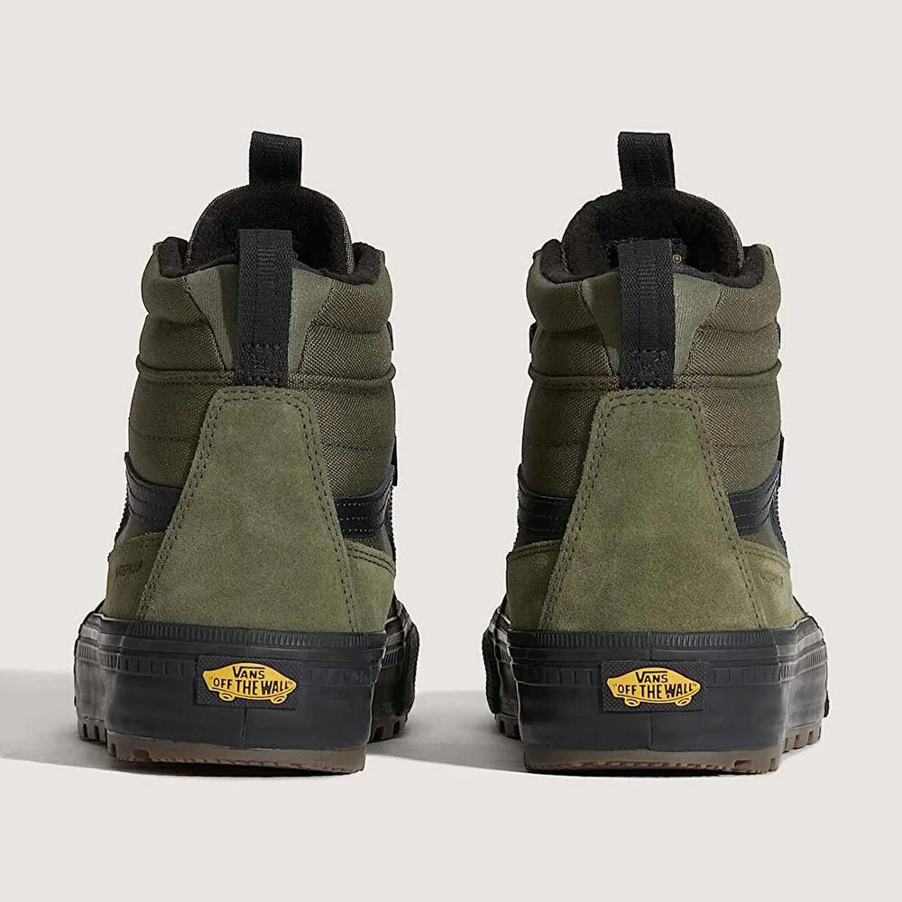 Pánské boty Vans SK8-Hi Waterproof Insulated VN000DAQ2031 - zelené
