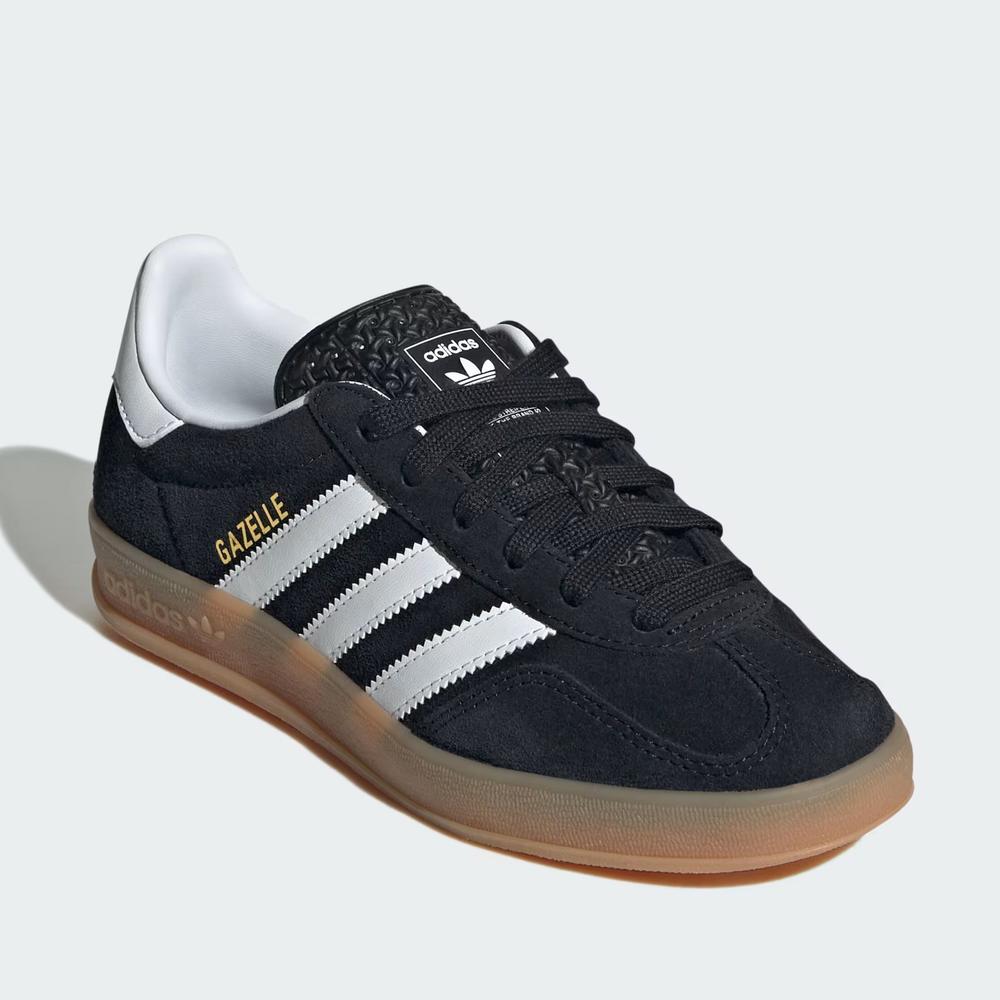 Boty pro mládež adidas Originals Gazelle Indoor JQ8701 - černé