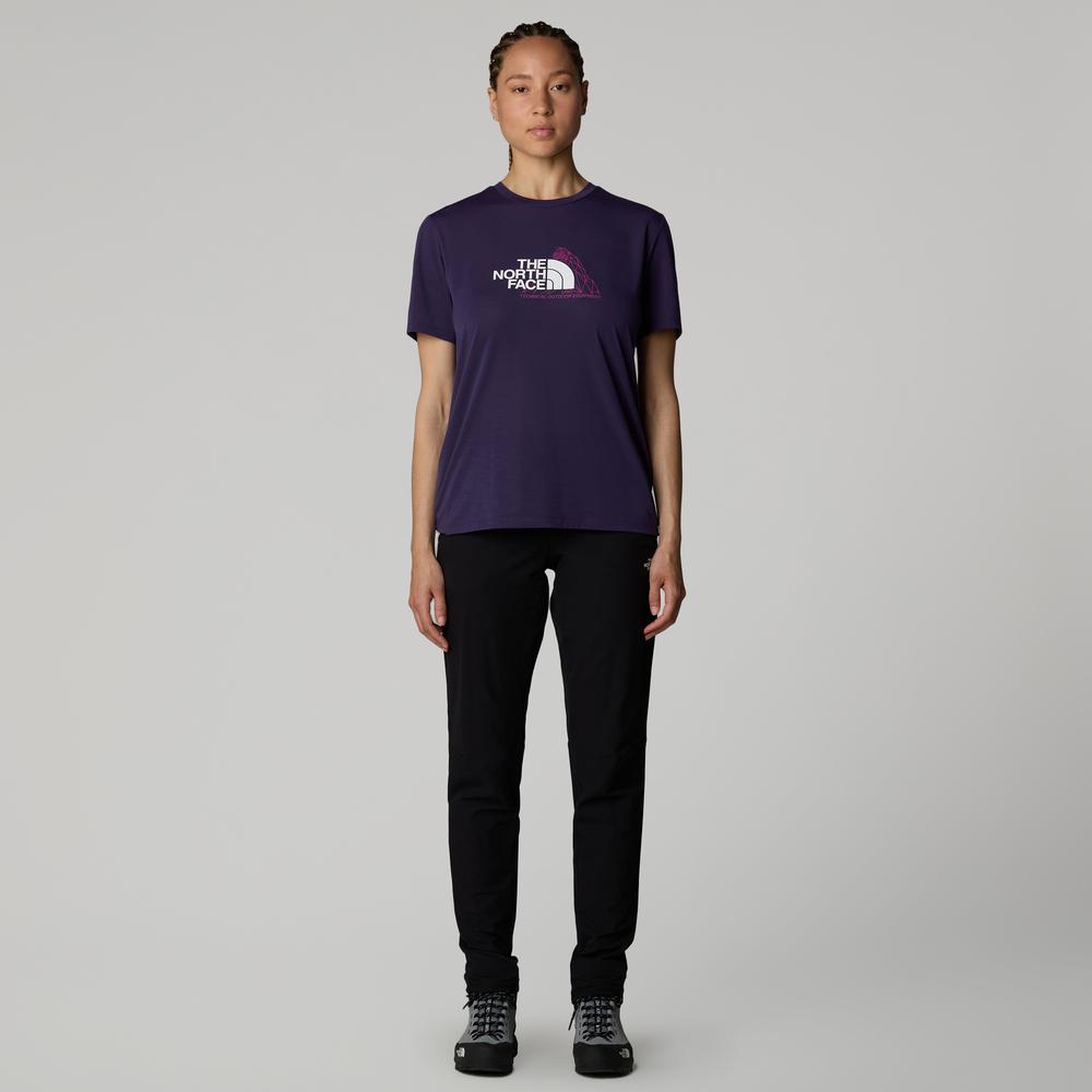 Lyžařské kalhoty The North Face Quest Softshell 0A3Y1L4H01 - černé