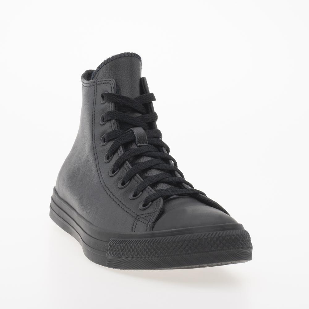 Boty Converse Chuck Taylor All Star Hi Mono Leather 135251C - černé