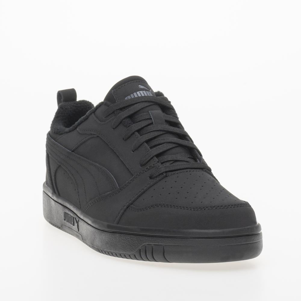 Boty Puma Rebound V6 Low Nubuck 39747503 - černé