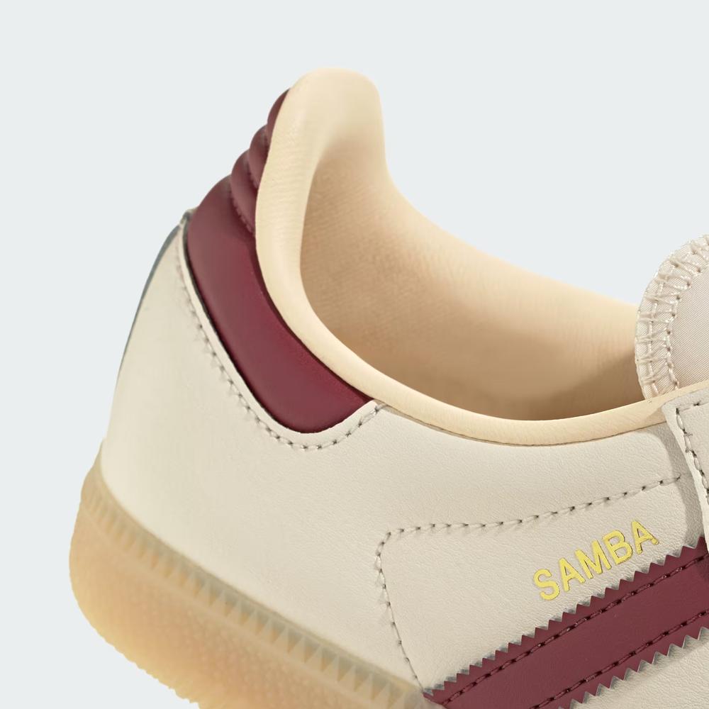 Dětské boty adidas Originals Samba OG J JQ8554 - béžové