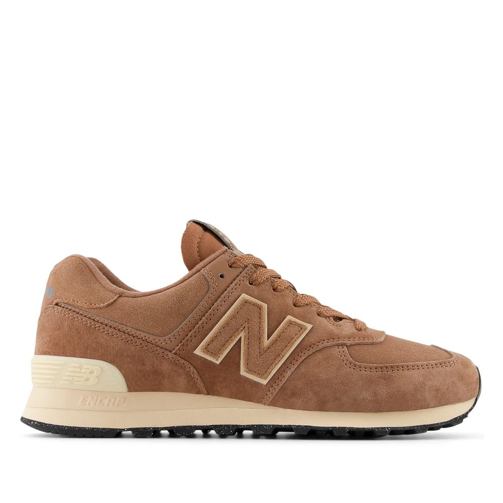 Boty New Balance U574LWG - hnedé