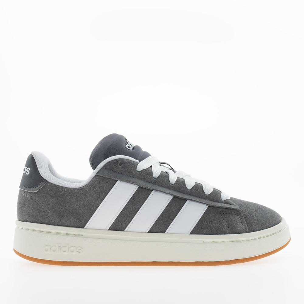 Pánské dámské boty adidas Grand Court Platform JR0542 - šedivé