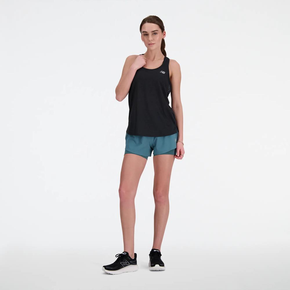 Dámské tričko New Balance WT41250BKH – černé