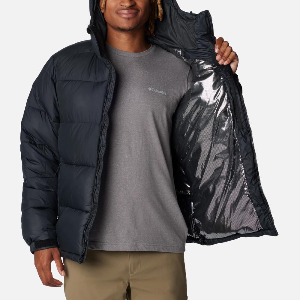 Bunda Columbia Pike Lake II Hooded 2050931464 - černé
