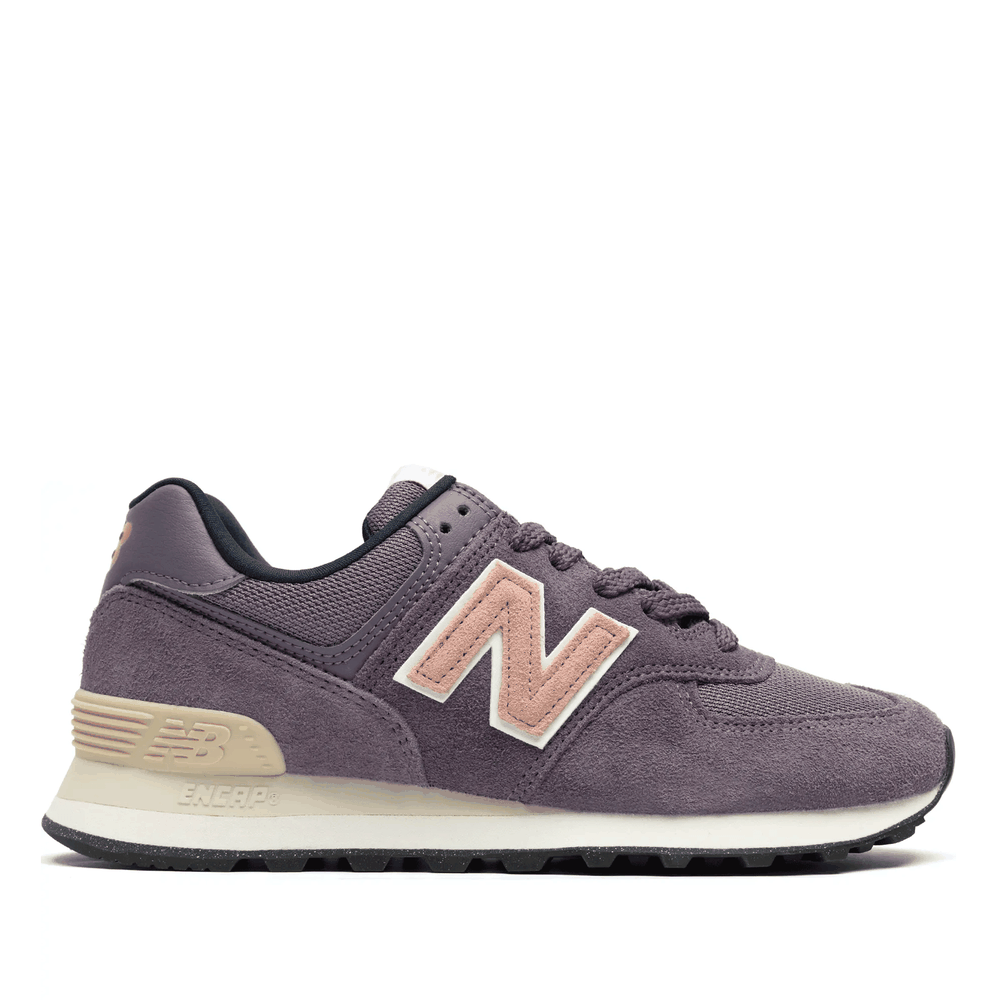 Boty New Balance WL574TP2 – fialové