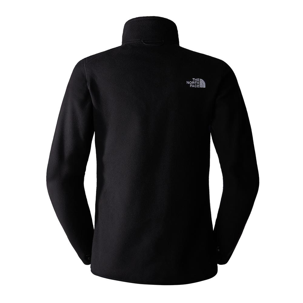 Blúza The North Face 100 Glacier Full-Zip Fleece 0A855OJK31 - černé