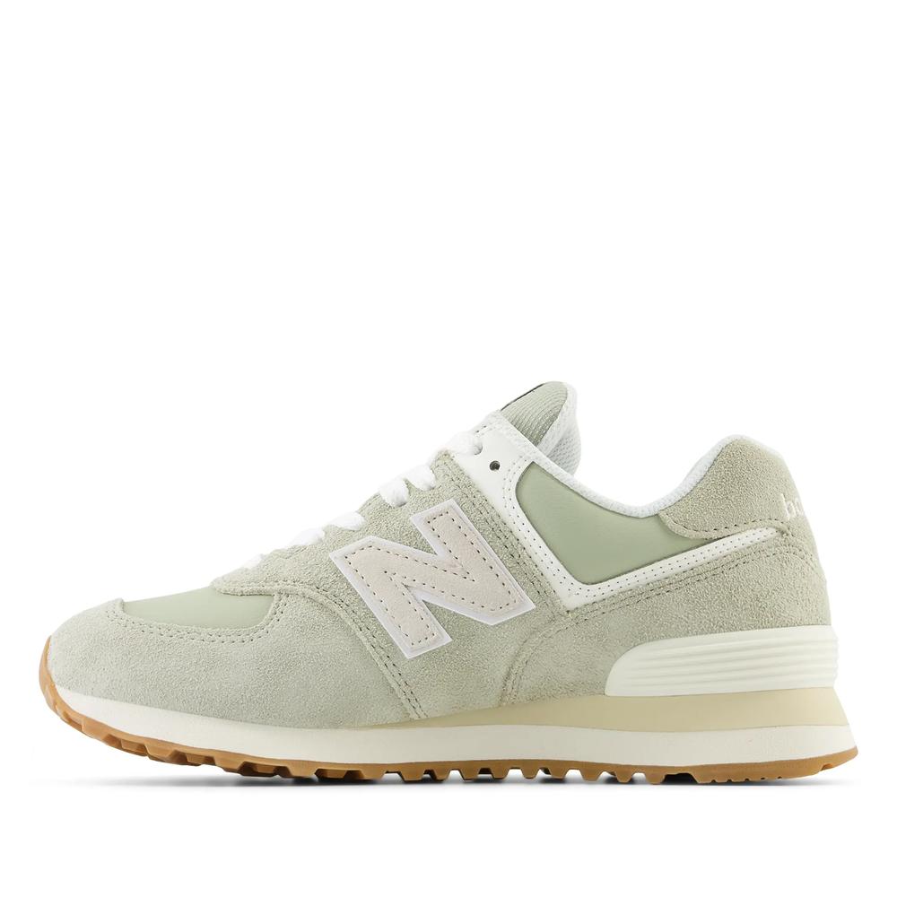 Boty New Balance WL574QD2 - zelené