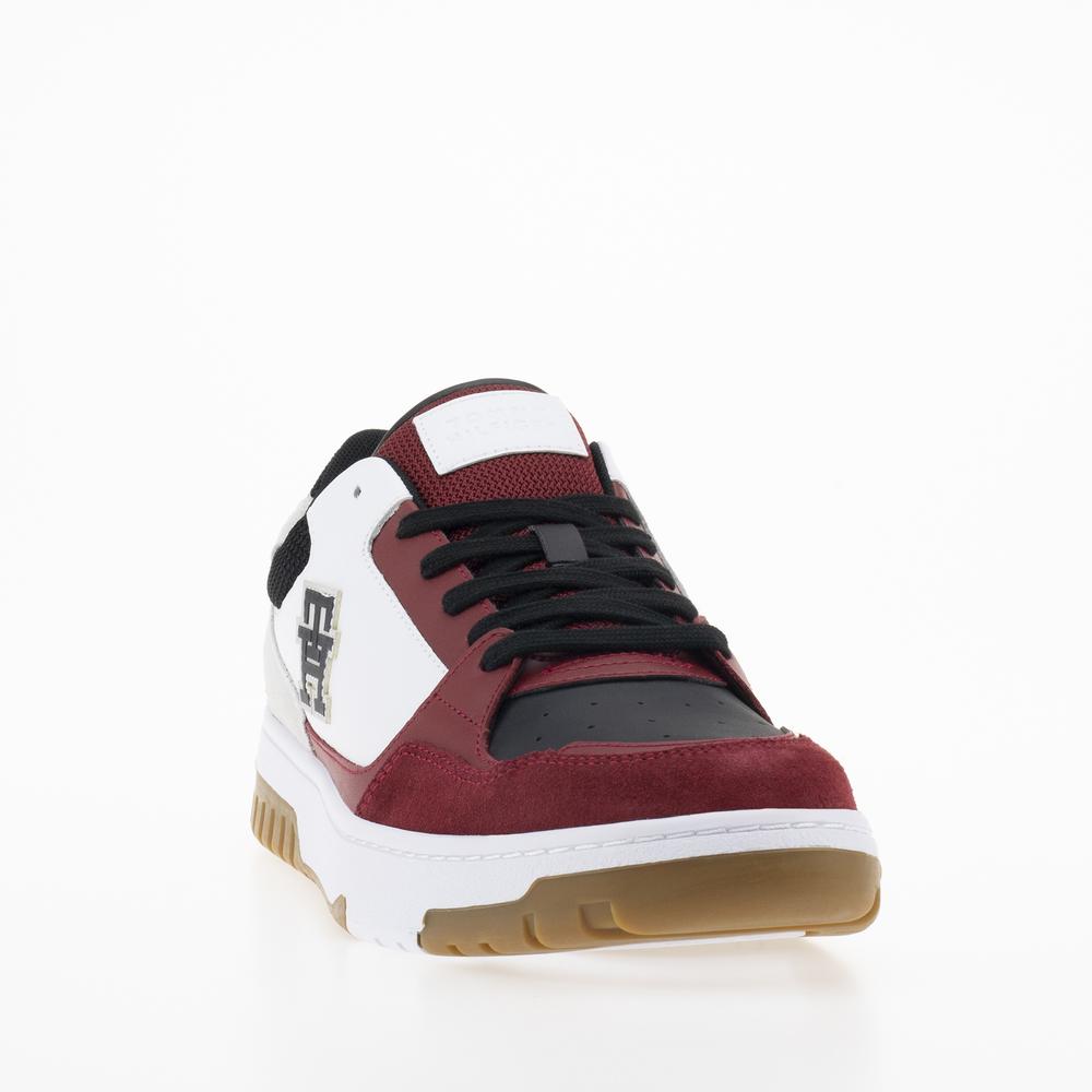 Boty Tommy Hilfiger Basket Street Mix FM0FM04695-BDS - různobarevné
