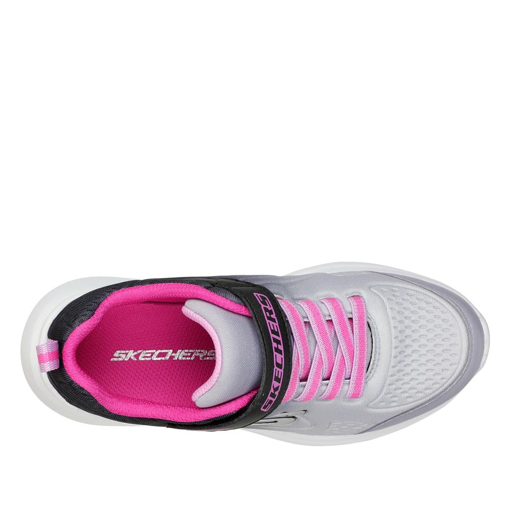 Dětské boty Skechers Selectors Sweet Swirl 302474LBKMT - šedivé