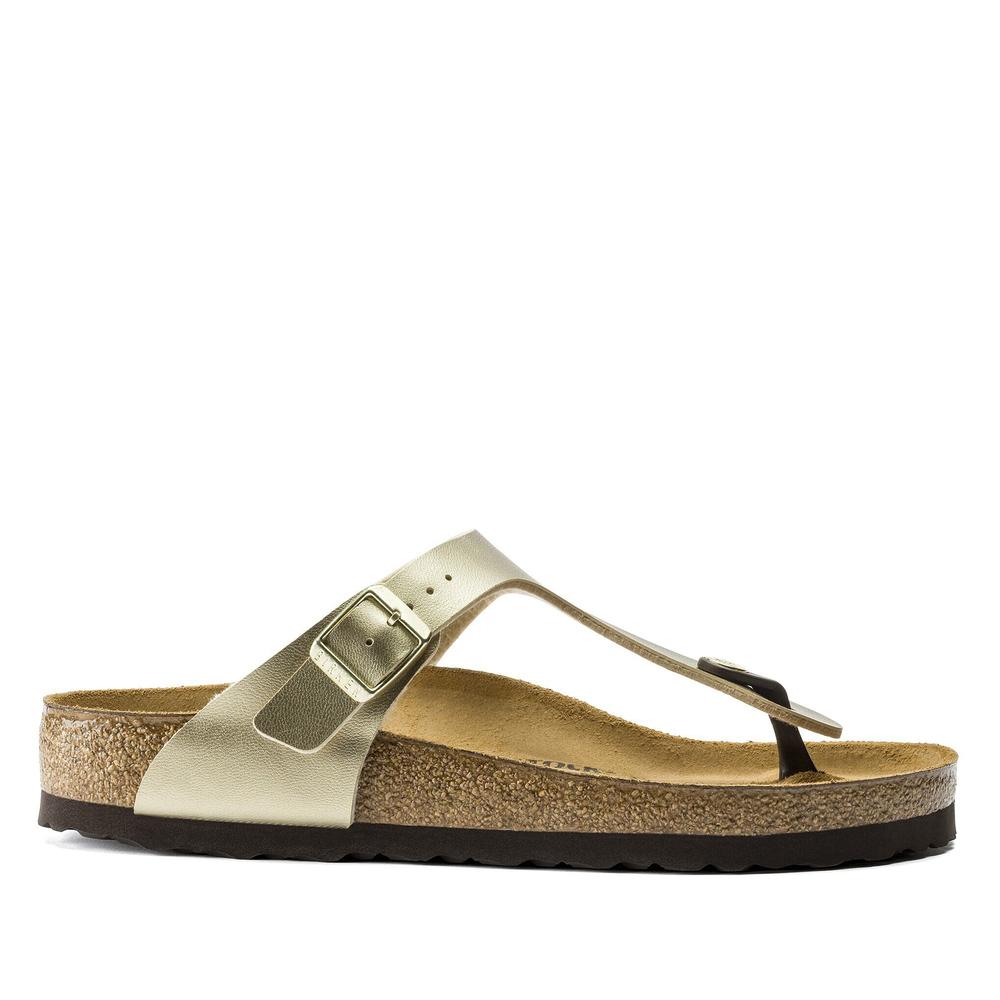 Dámské Žabky Birkenstock Gizeh 1016108 - žlaté