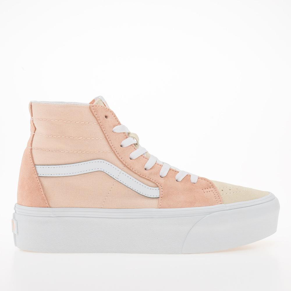 Boty Vans Soft Suede SK8-Hi Tapered Stackform VN0A5JMKBOD1 - oranžové