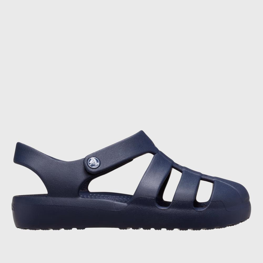 Dětské sandále Crocs Classic Fisherman Sandal 210626-410 - tmavě modrě
