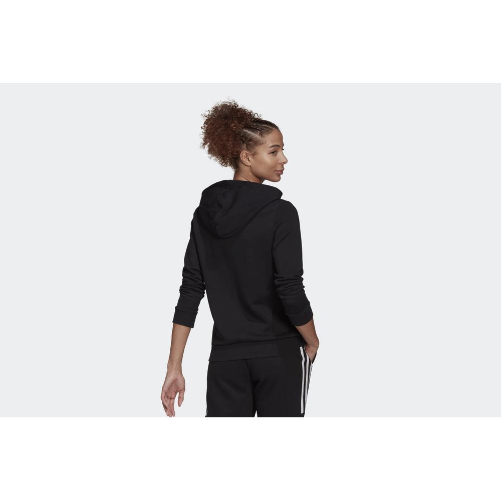 Mikina adidas Essentials Relaxed Logo Hoodie GM5514 - černé