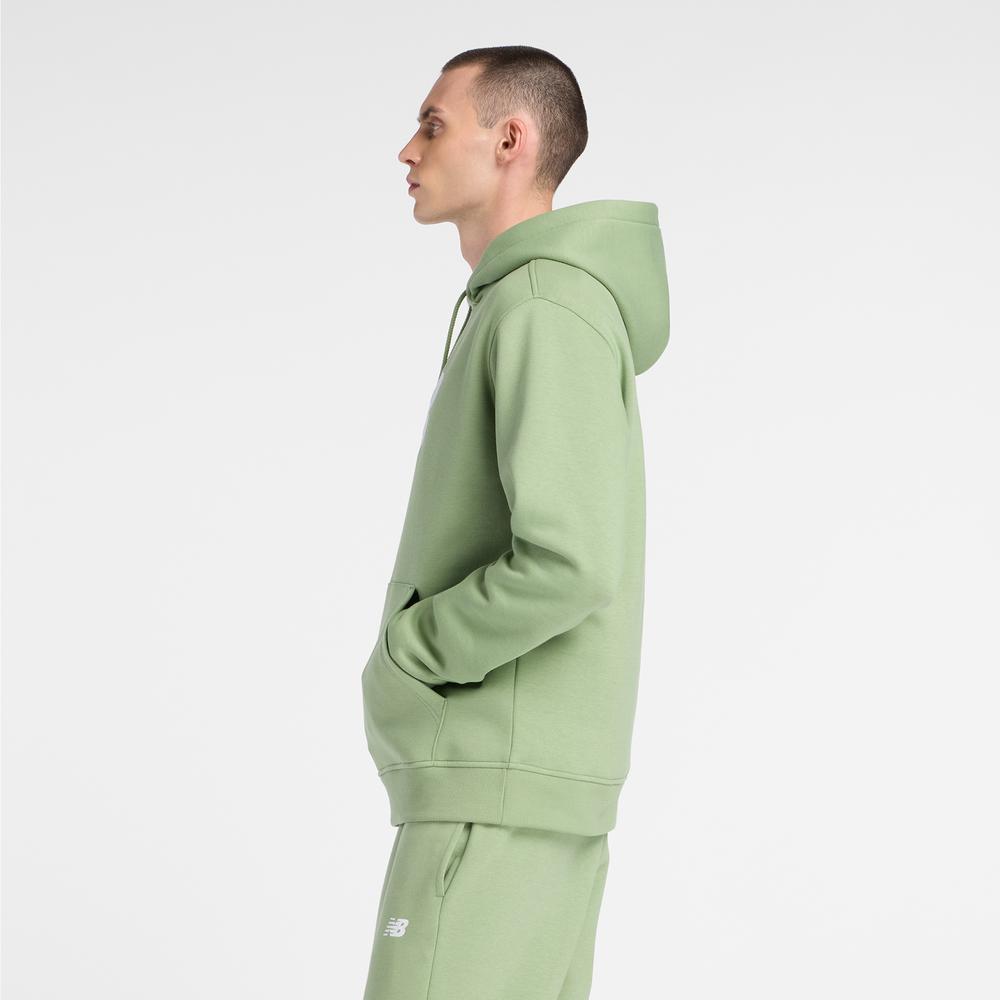 Pánská mikina New Balance MT43904AAR - zelené