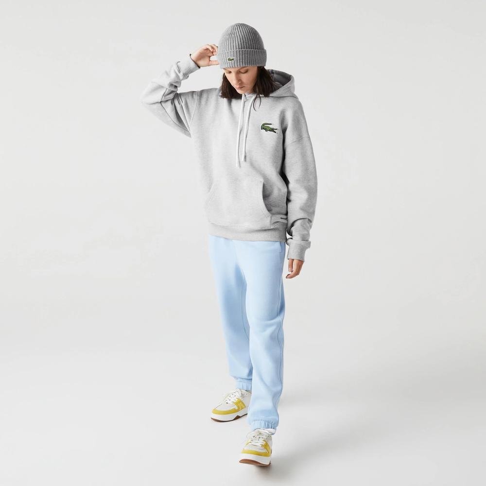 Mikina Lacoste Loose Fit SH6404-CCA - šedivé