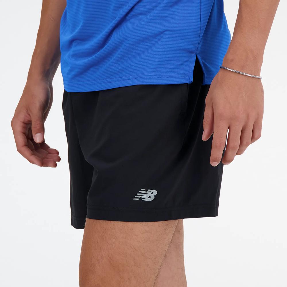 Pánské šortky New Balance MS41227BK - černé