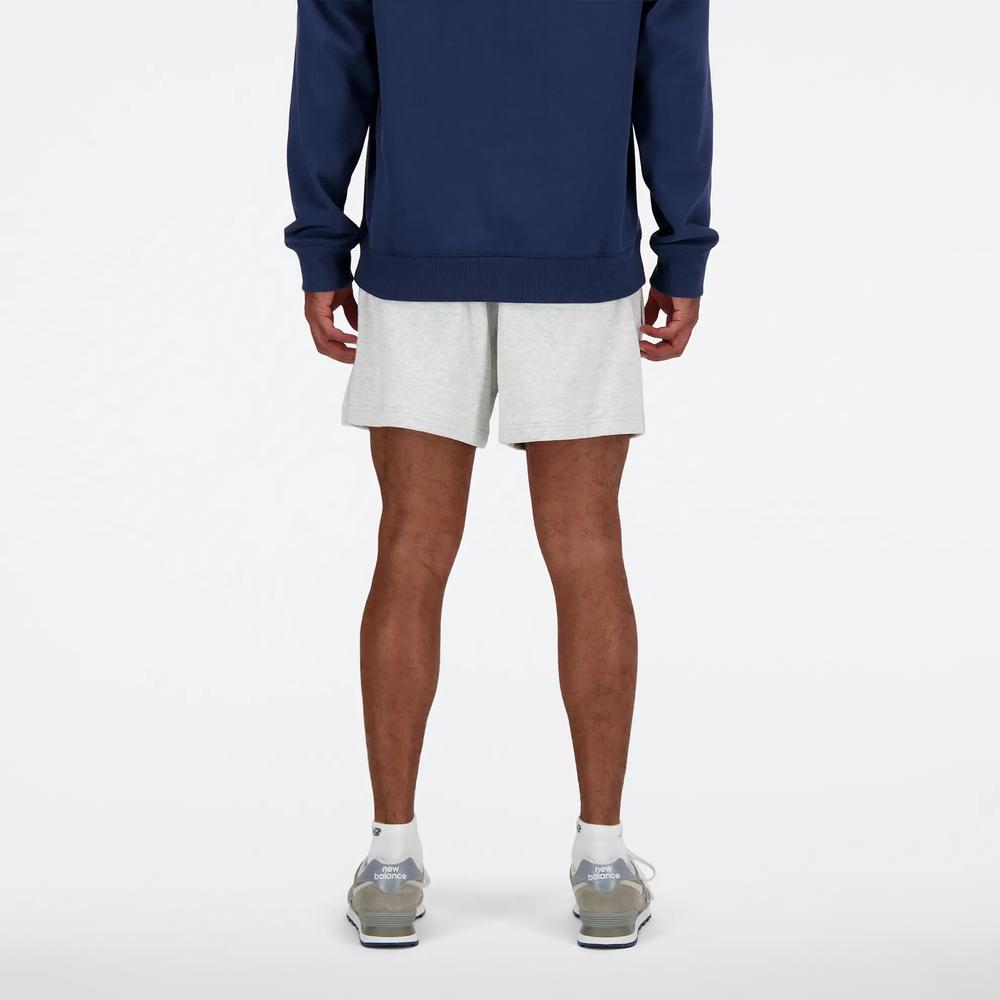 Pánské šortky New Balance MS41511AHH - šedivé