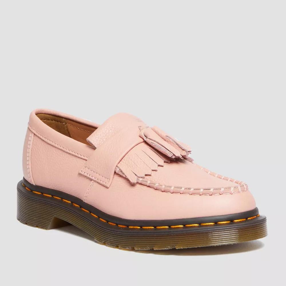 Boty Dr Martens Adrian Virginia Leather Tassel Loafers 22760329 - růžové